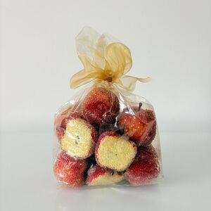 Vintage Pier 1 Cinnamon Apple Beaded Fruit Potpourri NEW Old Stock Whimscal